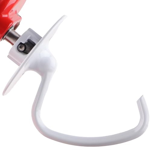 Coated C-Shaped Dough Hook Attachment for 4.5–5 Quart Tilt-Head Stand Mixers
