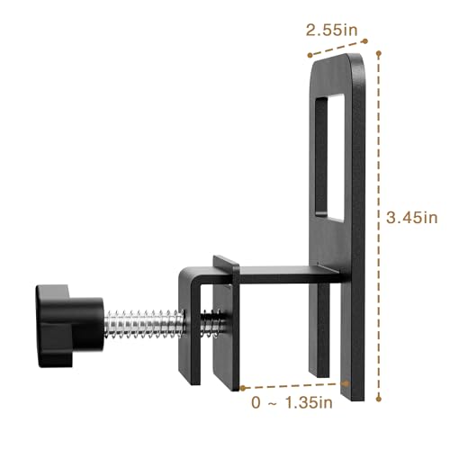 Adjustable Anti-Slip Mattress Slide Stoppers for Metal Bed Frames - 6 Pack