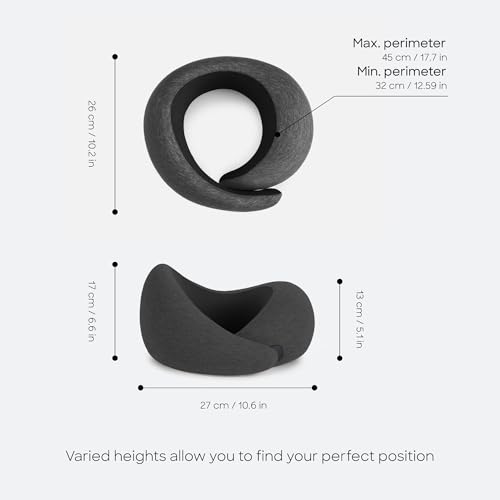Ostrichpillow Go Memory Foam Travel Pillow - 360° Ergonomic Neck Support