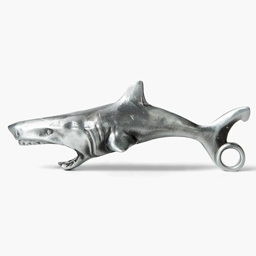Itera Shark Keychain Bottle Opener - Nautical Nautical Novelty Gift for Men