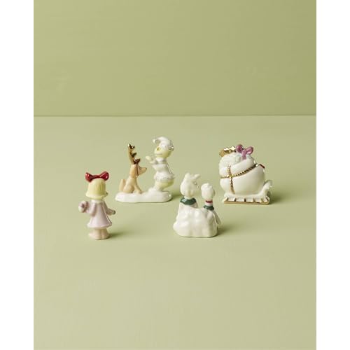 Lenox 897220 Who-Ville Accessories 4-Piece Figurine Set, Christmas & Holiday Decor