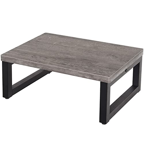 Wooden Step Stool for Adults and Kids, Heavy Duty 350lb Capacity Foot Stool