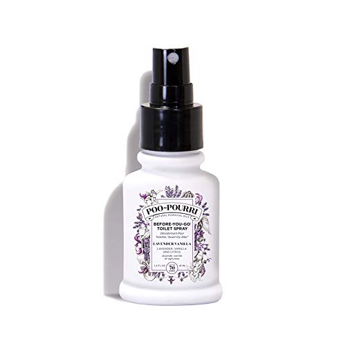 Poo-Pourri Before-You-Go Toilet Spray Lavender Vanilla 2oz | Odor Eliminator