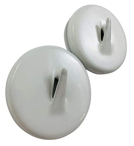Heavy Duty Magnetic Wreath Hanger Hooks for Front Doors - Set of 2
