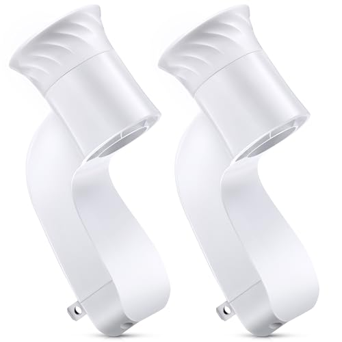 2-Pack Adjustable Wall Fragrance Plug-in Diffuser, Rotating White Plug