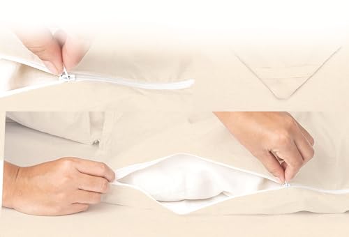 Organic Cotton Allergy Comforter Protector & Duvet Cover