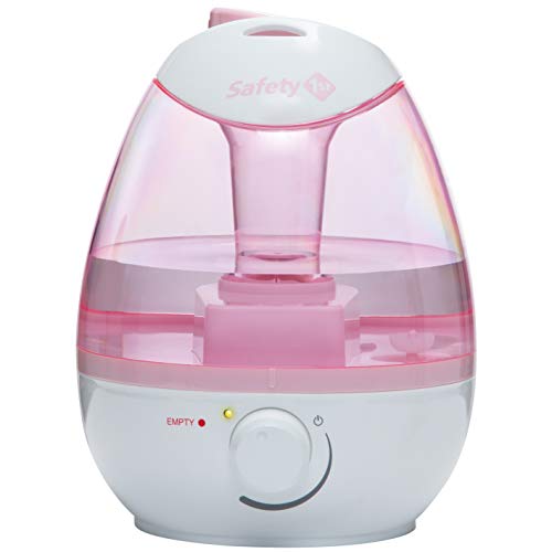 Filter-Free Cool Mist Humidifier for Nursery, Pink