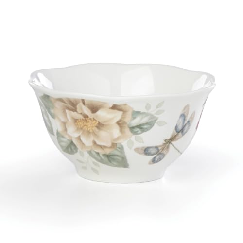 Lenox Butterfly Meadow Holiday 12-Piece Dinnerware Set for 4 - Porcelain, Dishwasher & Microwave Safe