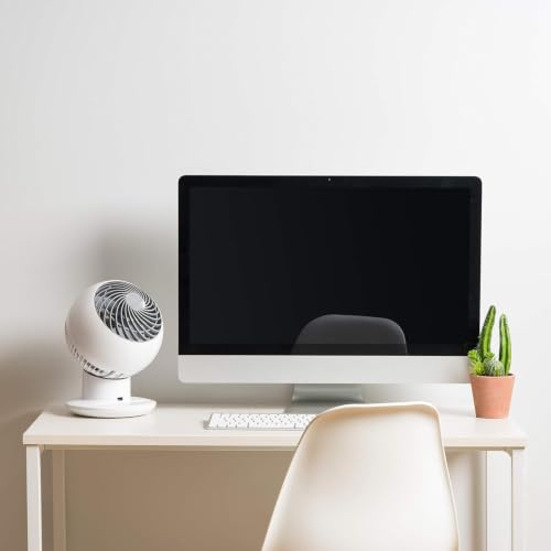 IRIS USA WOOZOO Oscillating Air Circulator Fan with Remote and Timer