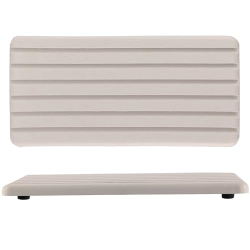 Water Absorbent Diatomite Stone Sink Tray - Fast-Drying Counter Mat, 2-Pack