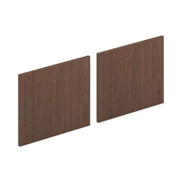 HON Mod Laminate Doors for 72-Inch Desk Hutch, Sepia Walnut Finish