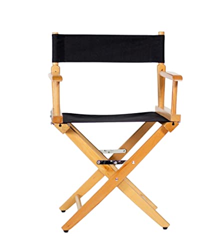 Junior Director's Chair - 15.5-Inch Seat Height Beech Wood Studio Chair
