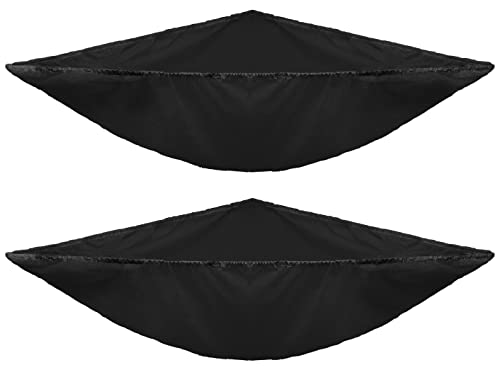 Jumbo Stuffed Animal Toy Hammock Net - 2 Pack Corner Wall Storage