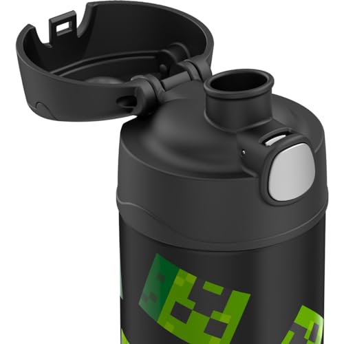 THERMOS FUNtainer Minecraft Kids Insulated Water Bottle 16oz