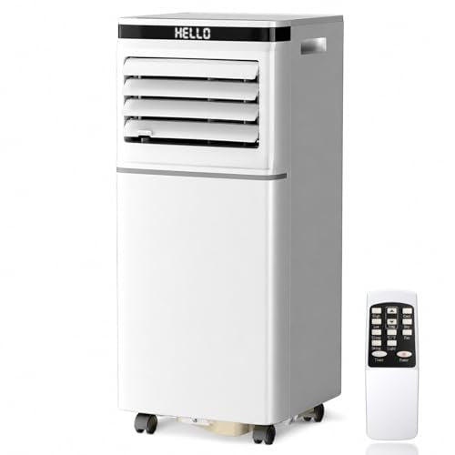 Portable Air Conditioner 3-in-1 Unit with Remote Control and Sleep Mode