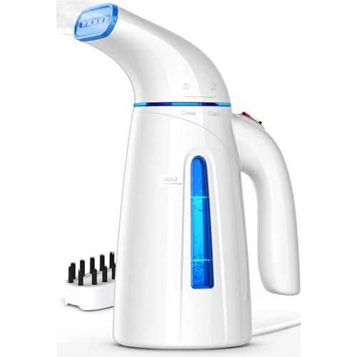OGHom Handheld Clothes Steamer, 240ml Portable Garment Steamer for Travel