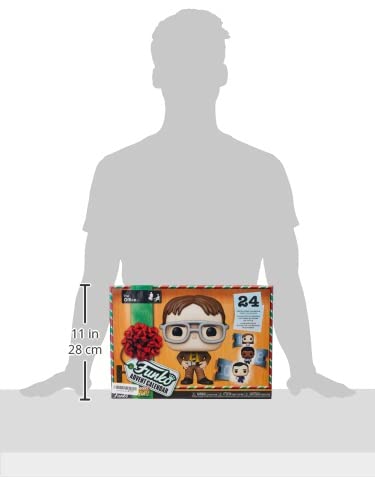 Funko Pop! Countdown Calendar: The Office - 24 Surprises, Official Licensed Collectible Toy, Holiday Gift for Fans