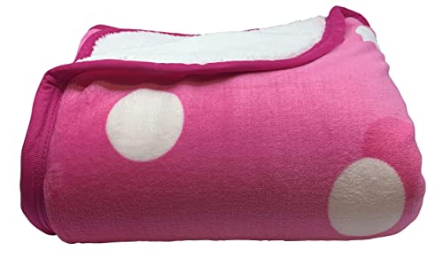 Minnie Mouse Sherpa Throw Blanket - Soft Kids Bedding 50 x 60 Inches