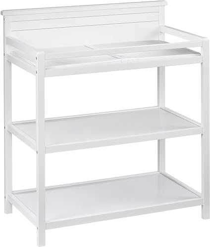 4-in-1 Convertible Crib and Changing Station Nursery Set - Snow White