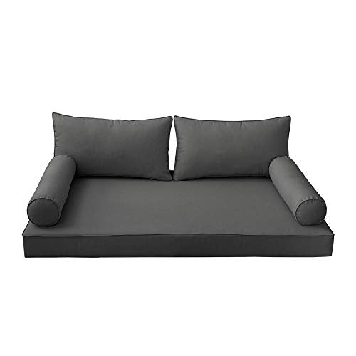 Mattress & Pillow Bolster Cushion Covers for Daybed - Twin Size