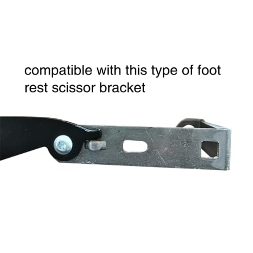 3-Position Recliner Footrest Clip Set - Left and Right Replacement
