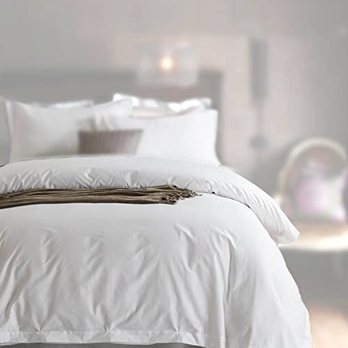 King Duvet Cover with Triple-Zip System, Soft Tencel Lyocell, 90x105 inches