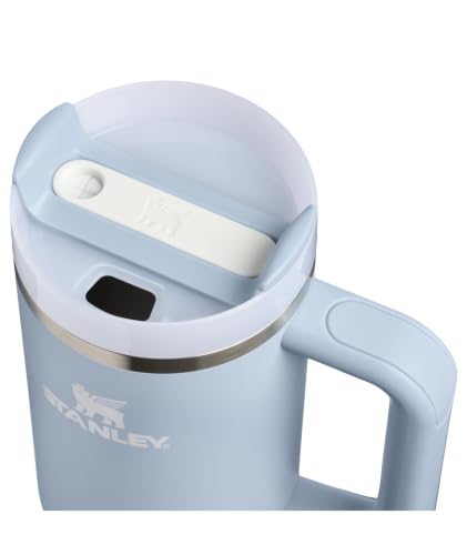 Insulated Stainless Steel Travel Tumbler 30 oz with Handle and Straw