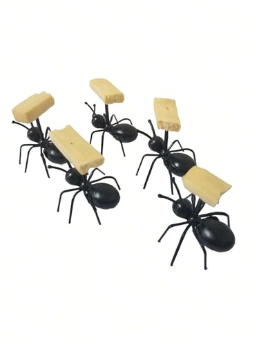 24 Pcs Ant-Shaped Fruit Picks for Kids Lunch & Party Platter - Loizziuy