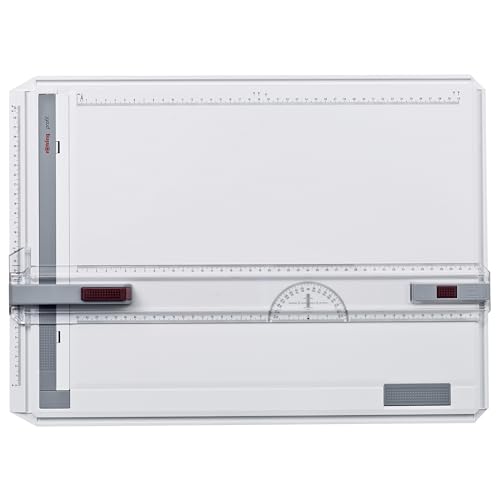 A3 Drawing Board with Parallel Straight Edge and Magnetic Clamp