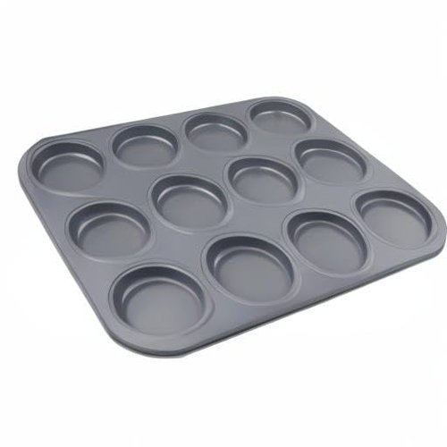 Fox Run Non-Stick Baking Pan, Whoopie Pie Pan, 12 Cup Muffin Top Pan