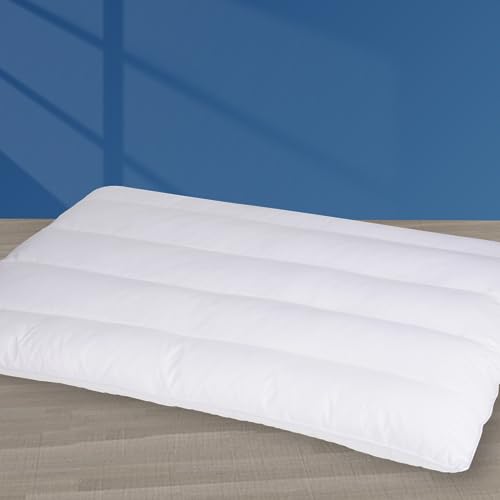 Ultra Thin Sleeping Pillows - 2.5 Inch High Profile, 18x26