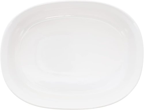 CorningWare Oval French White Casserole Dish - 2.5qt with Fluted Glass Lid | Durable & Stylish Design