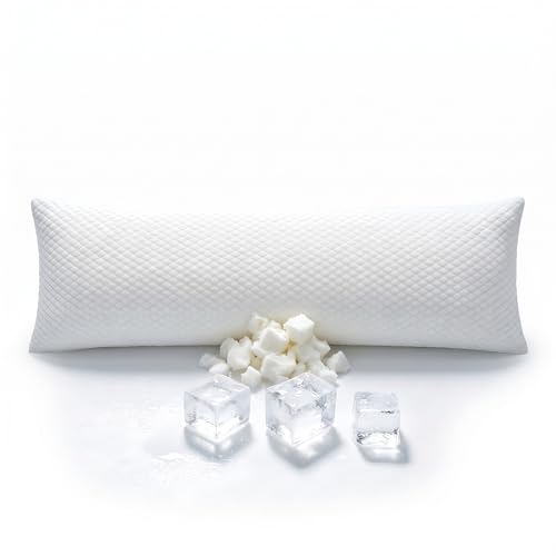 Dakimakura Body Pillow Insert - 150x50cm Memory Foam with Cooling Cover