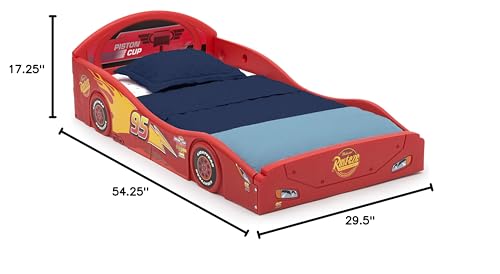 Lightning McQueen Plastic Toddler Bed for Kids