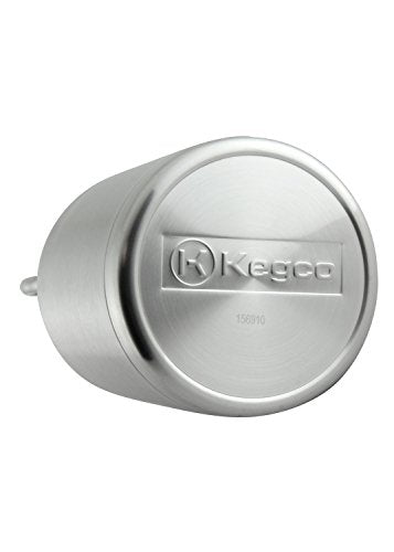 64 oz Stainless Steel Beer Growler with Flip Top Lid and Metal Handle