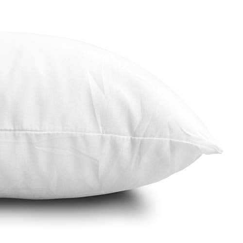 EDOW Throw Pillow Inserts 18x18 Set of 2 Polyester Couch Cushion Stuffers