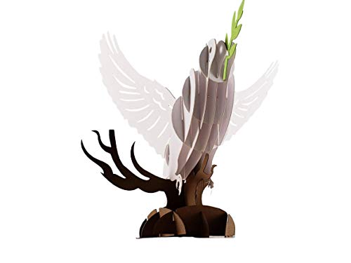 Peace on Earth 3D Pop-Up Christmas Card - Holy Dove Holiday Greeting