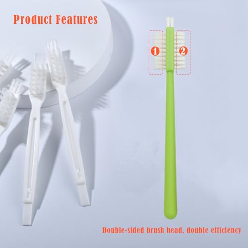 3-Piece Juicer Cleaning Brush Set with Scraper for Food Processors