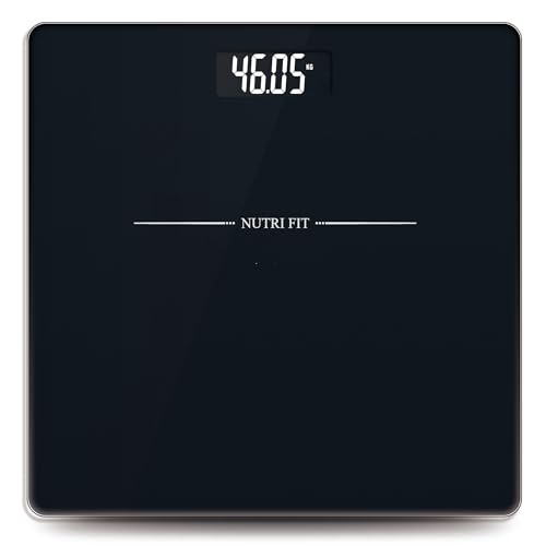 Digital Bathroom Scale with Backlit LCD, 330lb Capacity, 0.1lb Precision