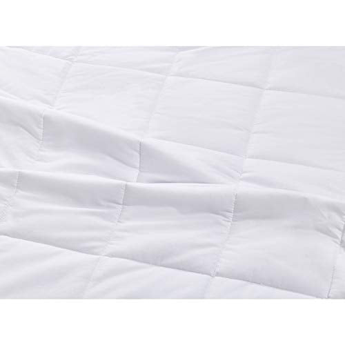 California King Size Weighted Blanket - 90''x108'', 40lbs, Cotton