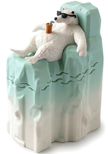 Snowman Fridge Deodorizer and Baking Soda Holder for Freezer Odor Removal