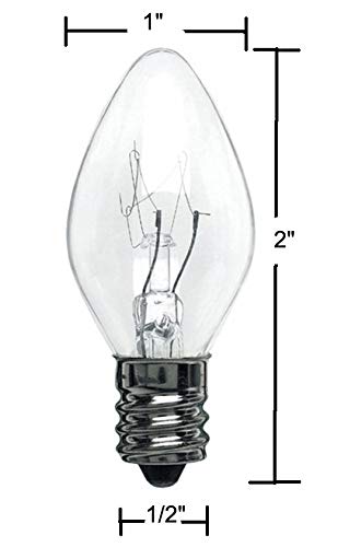 Creative Hobbies Clip-in Lamp Cord with 7W Bulb - Brown, 6 ft, on/off