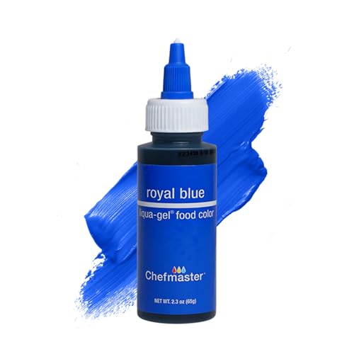 Royal Blue Gel Food Coloring - Professional-Grade Concentrated Dye, 2.3 oz