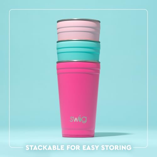 Swig Life Busy Bee 24oz Insulated Tumbler with EZ Slider Lid