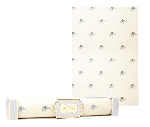 Baby Powder Scented Drawer Liners for Nursery - 6 Pack, 23 x 16.5 Inch