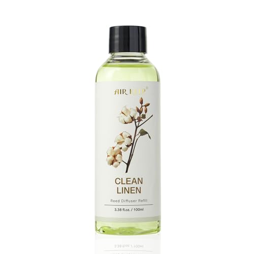 Clean Linen Reed Diffuser Oil Refill - 3.38 oz / 100ml Home Fragrance