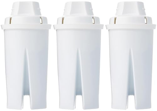 Water Filter Replacement Cartridges for Pitchers - BPA-Free, 3-Pack