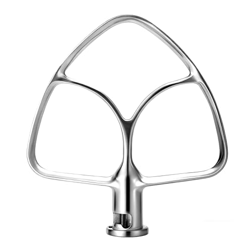 Stainless Steel Flat Beater Attachment for 4.5-5 Qt Tilt-Head Stand Mixers