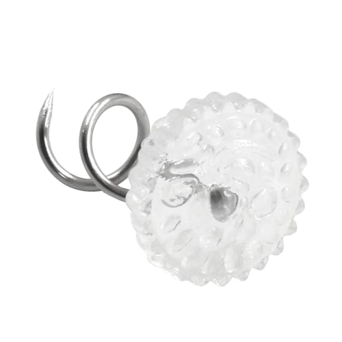 50 Pcs Clear Head Twist Pins for Upholstery, Slipcovers, and Bedskirts