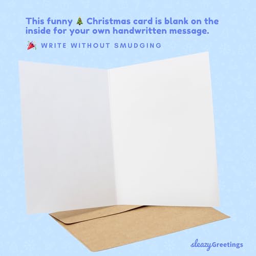 Have You Been A Good Girl — Sleazy Greetings Funny Christmas Card for Women or Men